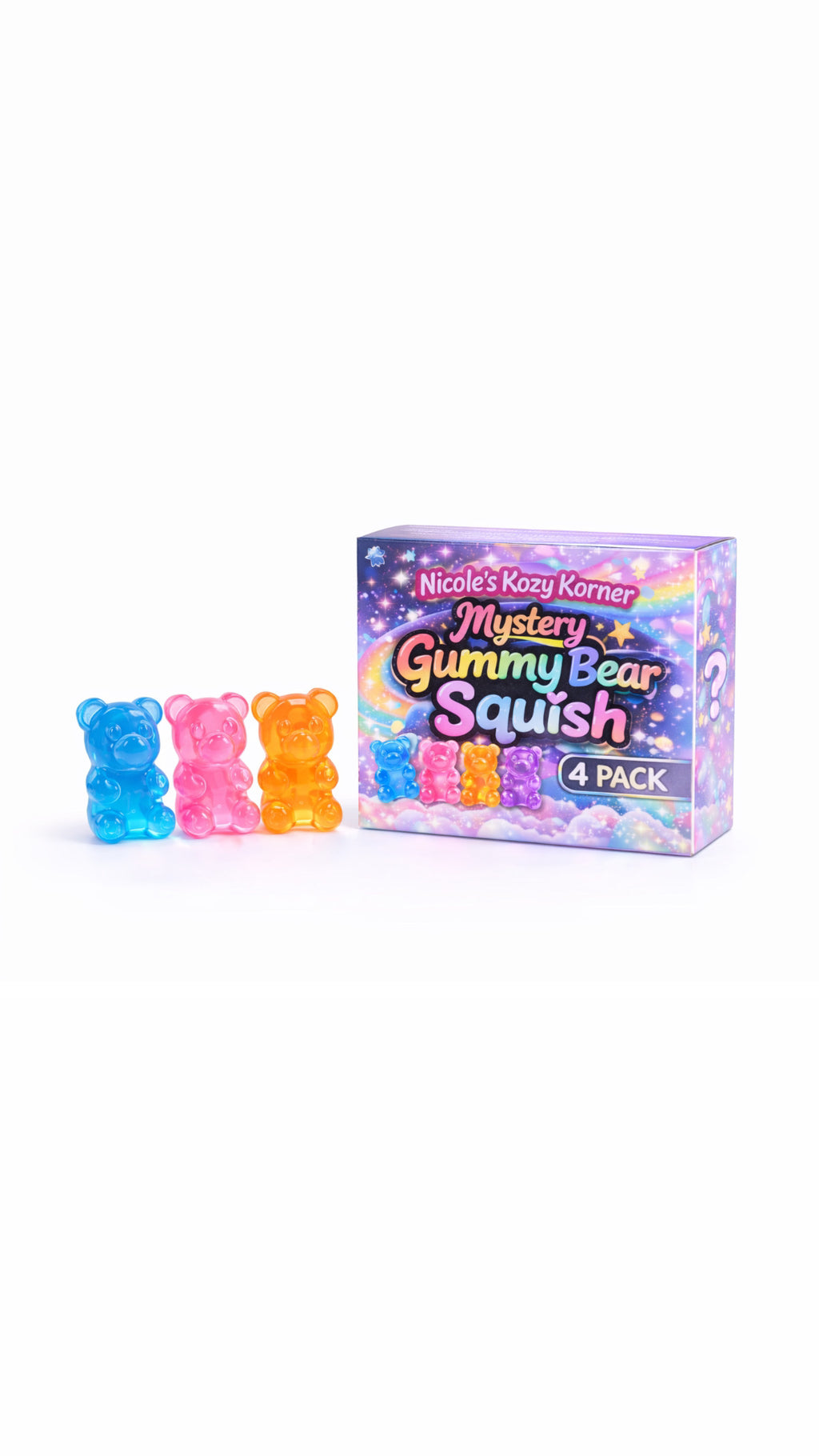 Kozy’s Mystery Gummy Bear (4-Pack)