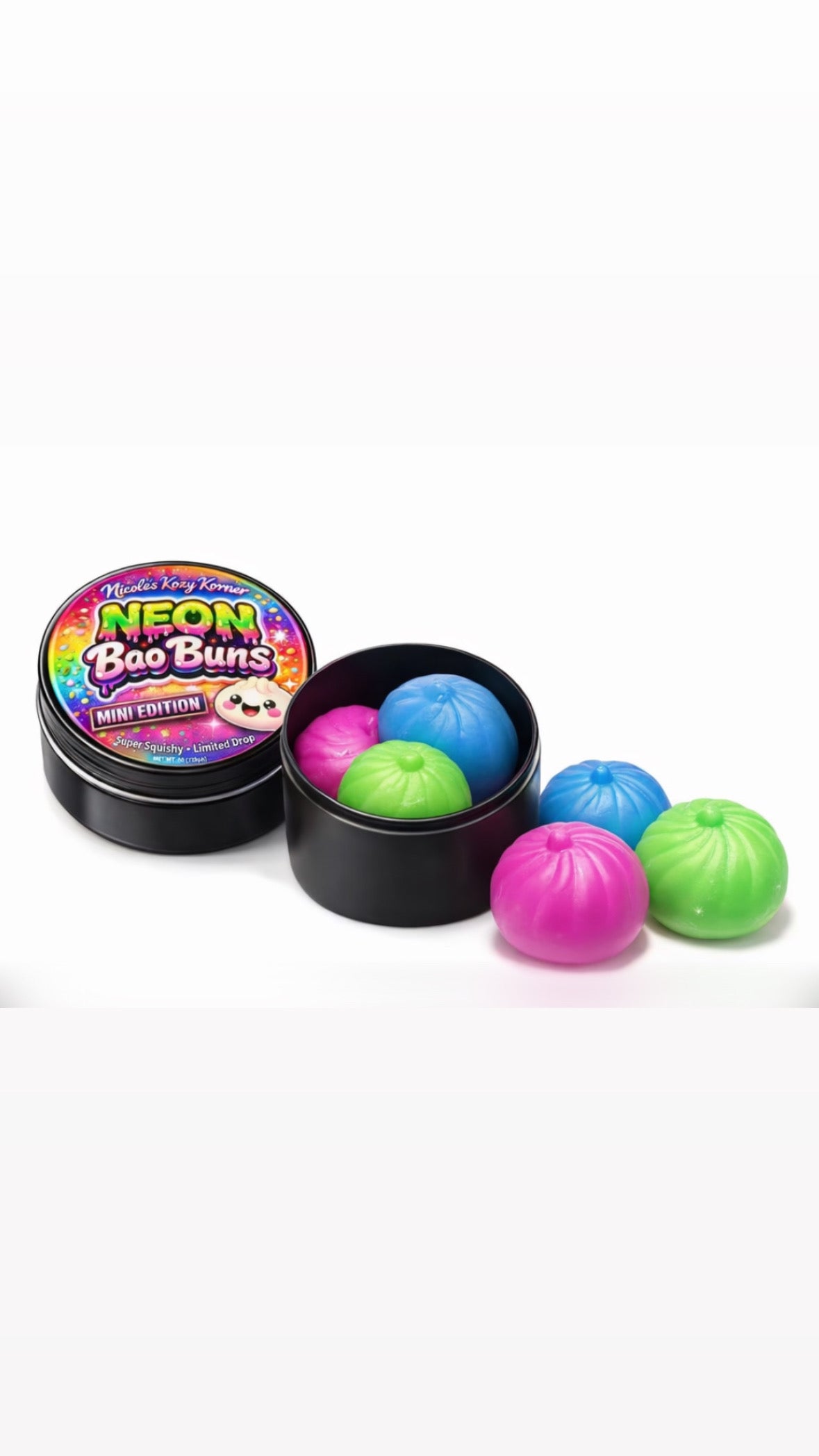Kozy’s Mystery Dumplings - Mini Neon Edition (Bundle/No Steamer)