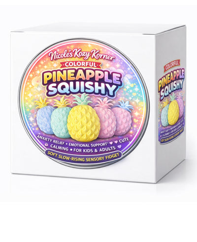 Kozy’s 3-Pack Squishy Pineapple