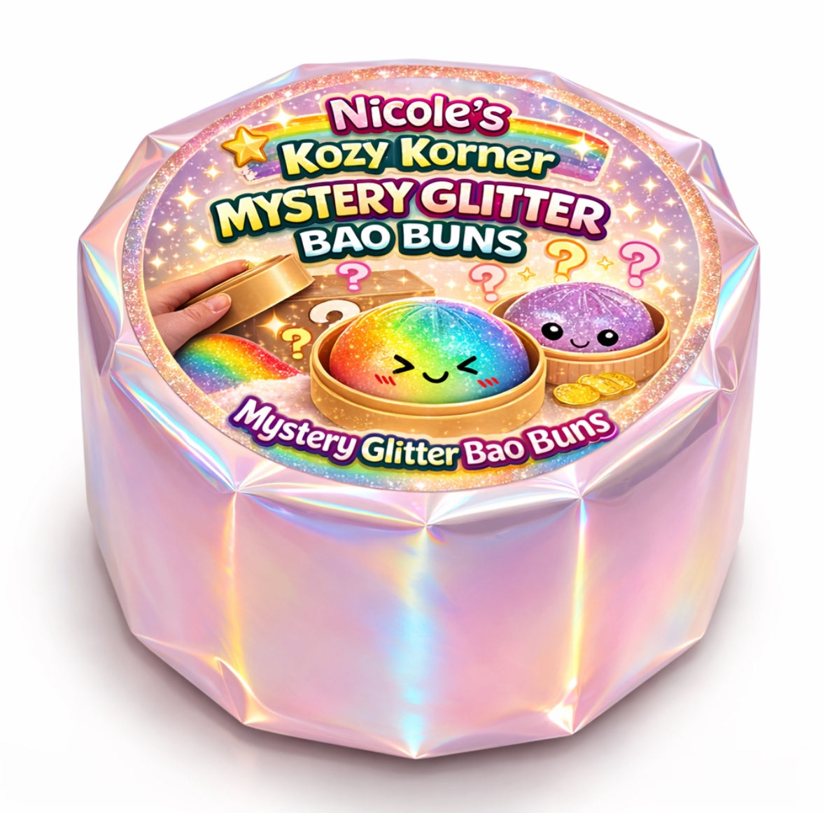 Kozy’s Mystery Dumplings - Mystery Glitter/Rainbow