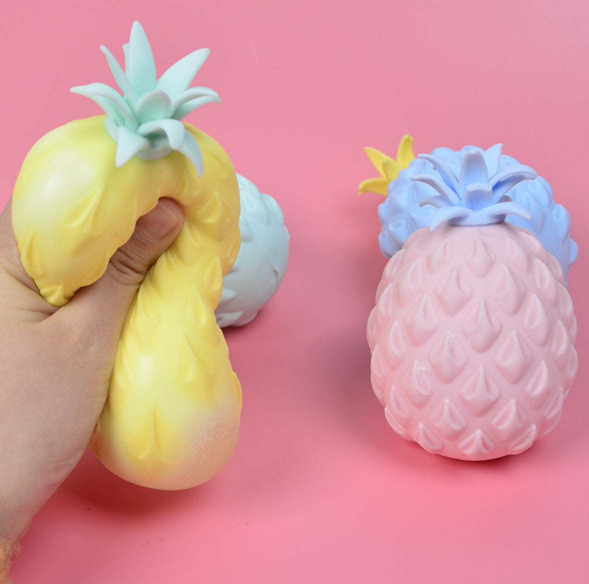 Kozy’s 3-Pack Squishy Pineapple